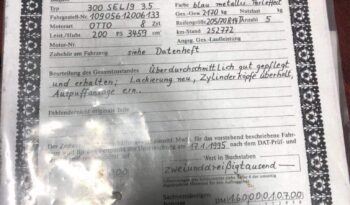 1971  Limuzína Mercedes-Benz 300SEL full