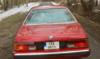1987  Kupé BMW 635csi full
