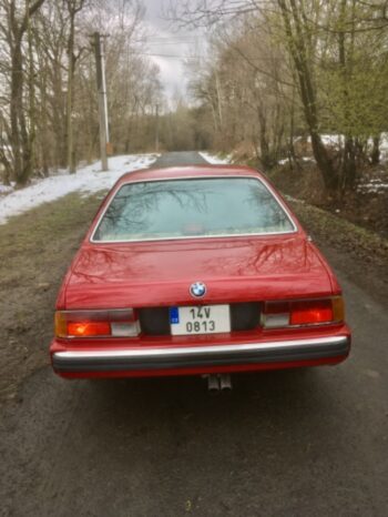 1987  Kupé BMW 635csi full