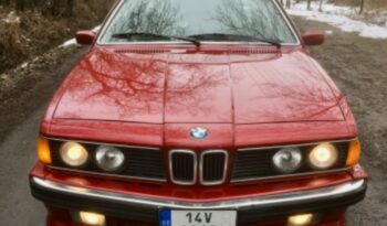 1987  Kupé BMW 635csi full