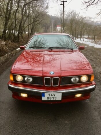 1987  Kupé BMW 635csi full