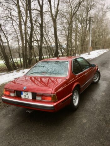 1987  Kupé BMW 635csi full